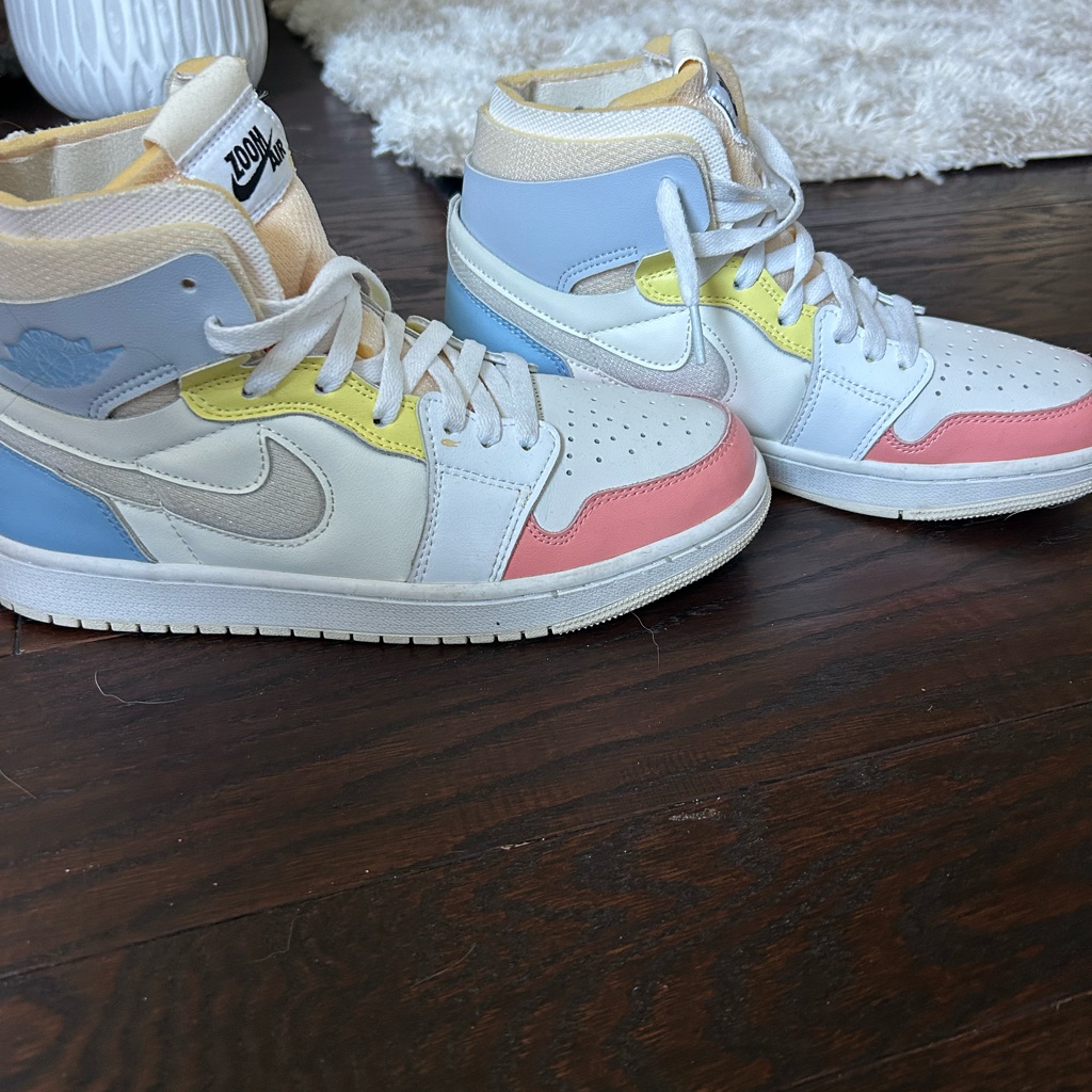 Nike Air Jordan 1 High Top Women's Multicolor Sneakers